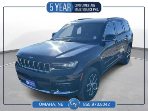 Black 2024 Jeep Grand Cherokee L Limited for sale in Omaha, NE