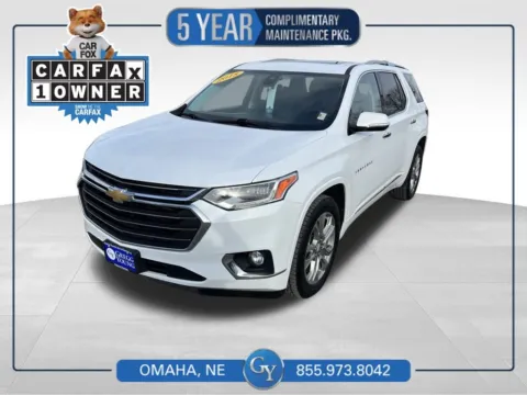 White 2018 Chevrolet Traverse Premier for sale in Omaha, NE