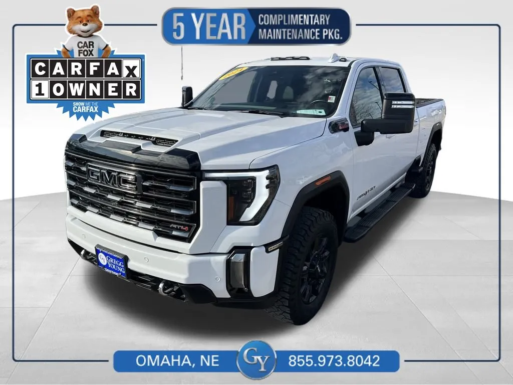 White 2024 GMC Sierra 2500HD AT4 for sale in Omaha, NE