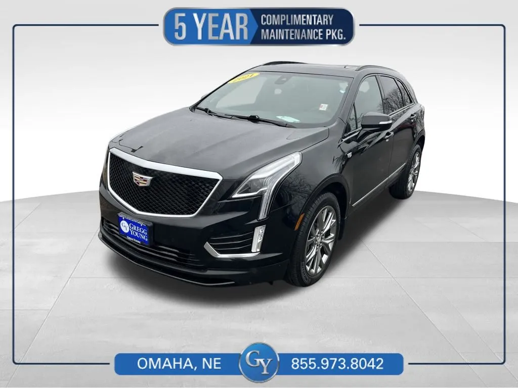 Black 2021 Cadillac XT5 Sport for sale in Omaha, NE