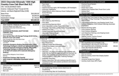 Photos of 2022 Chevrolet Silverado 1500 High Country for sale in Omaha, NE at Gregg Young Chevrolet - Omaha