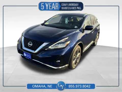 Blue 2024 Nissan Murano Platinum for sale in Omaha, NE