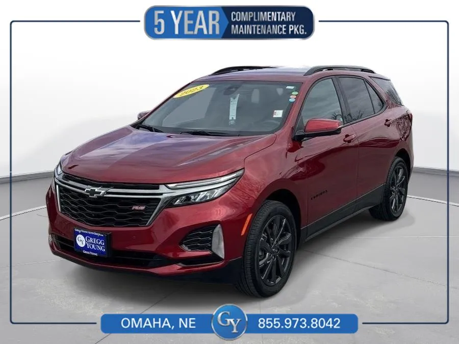 Red 2023 Chevrolet Equinox RS for sale in Omaha, NE