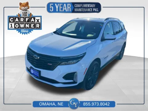 White 2024 Chevrolet Equinox RS for sale in Omaha, NE