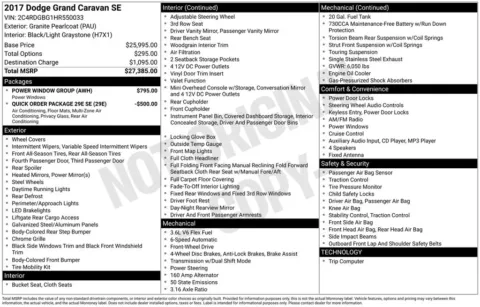 Photos of 2017 Dodge Grand Caravan SE for sale in Omaha, NE at Gregg Young Chevrolet - Omaha