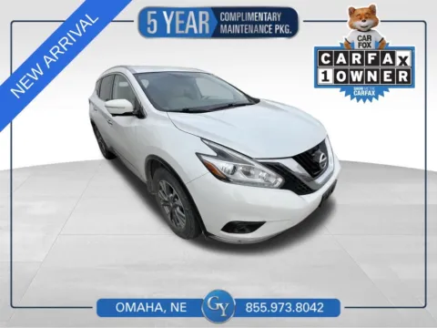 White 2015 Nissan Murano SL for sale in Omaha, NE