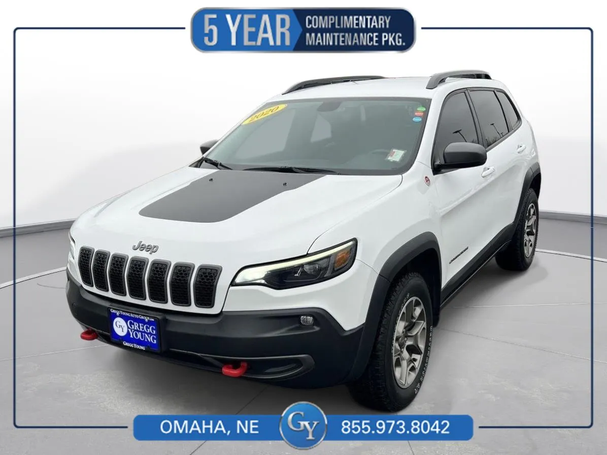 White 2020 Jeep Cherokee Trailhawk for sale in Omaha, NE