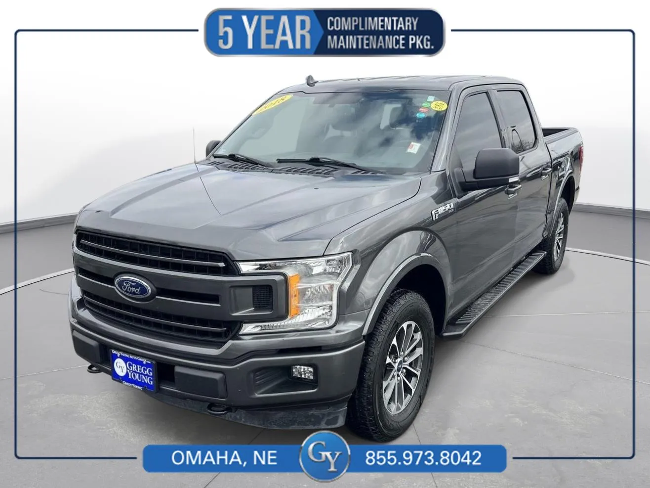 Gray 2018 Ford F-150 XLT for sale in Omaha, NE