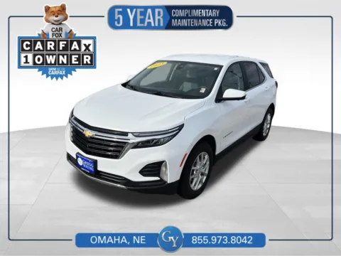 White 2023 Chevrolet Equinox LT for sale in Omaha, NE