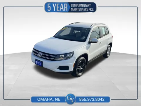 White 2017 Volkswagen Tiguan 2.0T S for sale in Omaha, NE