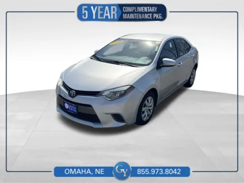 Silver 2016 Toyota Corolla L for sale in Omaha, NE