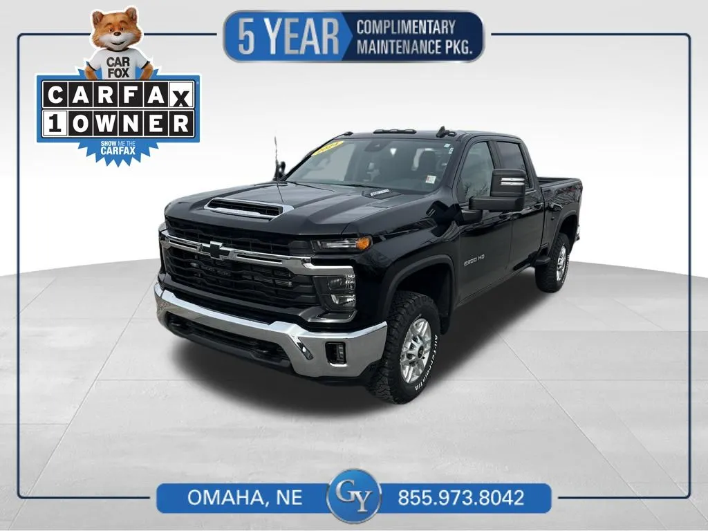 Black 2024 Chevrolet Silverado 2500HD LT for sale in Omaha, NE