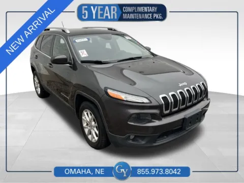 Gray 2015 Jeep Cherokee Latitude for sale in Omaha, NE
