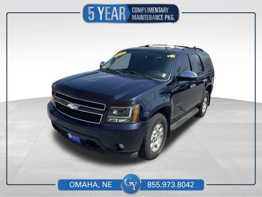 Blue 2009 Chevrolet Tahoe LT for sale in Omaha, NE