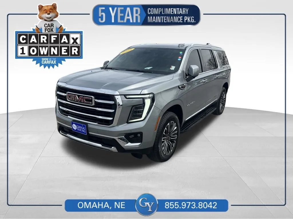 Gray 2025 GMC Yukon XL Elevation for sale in Omaha, NE