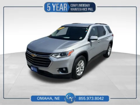 Silver 2019 Chevrolet Traverse LT for sale in Omaha, NE