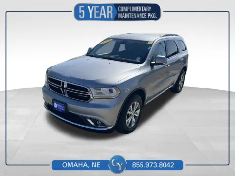 Silver 2015 Dodge Durango Limited for sale in Omaha, NE