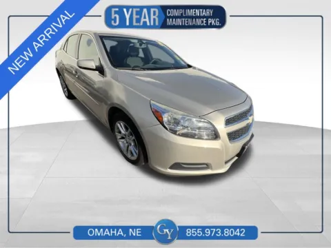 Silver 2013 Chevrolet Malibu LT for sale in Omaha, NE