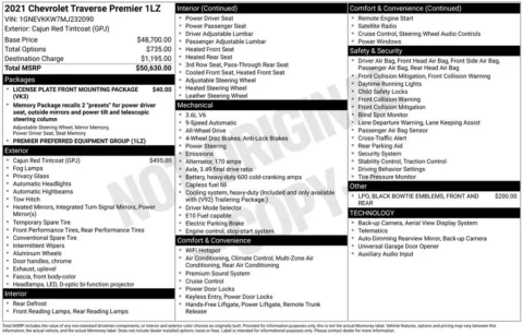 Photos of 2021 Chevrolet Traverse Premier for sale in Omaha, NE at Gregg Young Chevrolet of Omaha