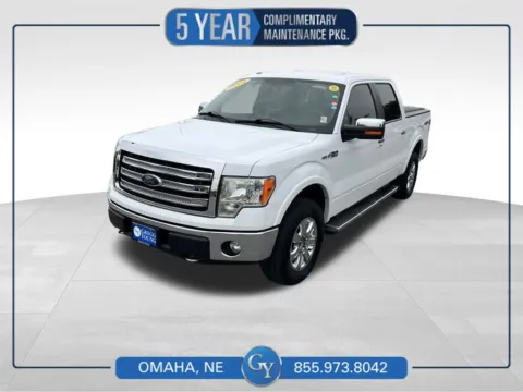 White 2014 Ford F-150 Lariat for sale in Omaha, NE