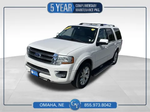 White 2015 Ford Expedition Limited for sale in Omaha, NE