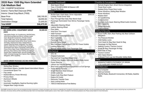 Photos of 2020 Ram 1500 Big Horn/Lone Star for sale in Omaha, NE at Gregg Young Chevrolet of Omaha