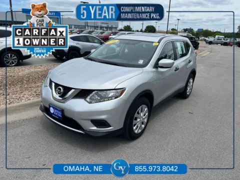 Silver 2016 Nissan Rogue S for sale in Omaha, NE