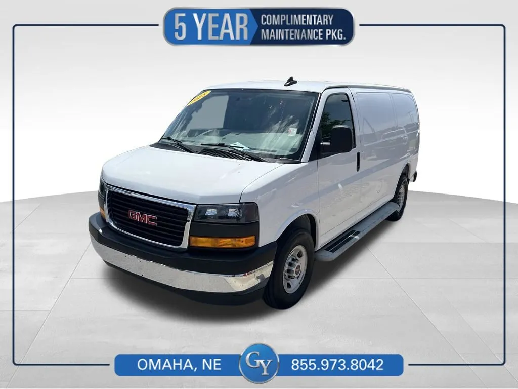 White 2025 GMC Savana 2500 Work Van for sale in Omaha, NE