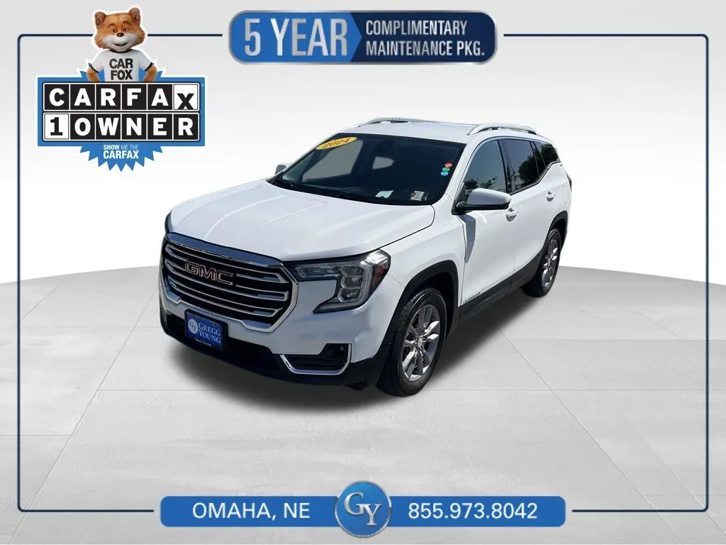 White 2024 GMC Terrain SLT for sale in Omaha, NE