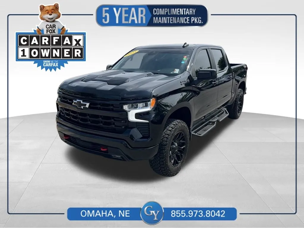 Black 2023 Chevrolet Silverado 1500 LT Trail Boss for sale in Omaha, NE