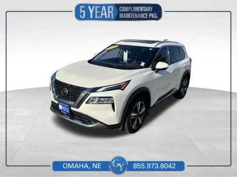 White 2021 Nissan Rogue Platinum for sale in Omaha, NE