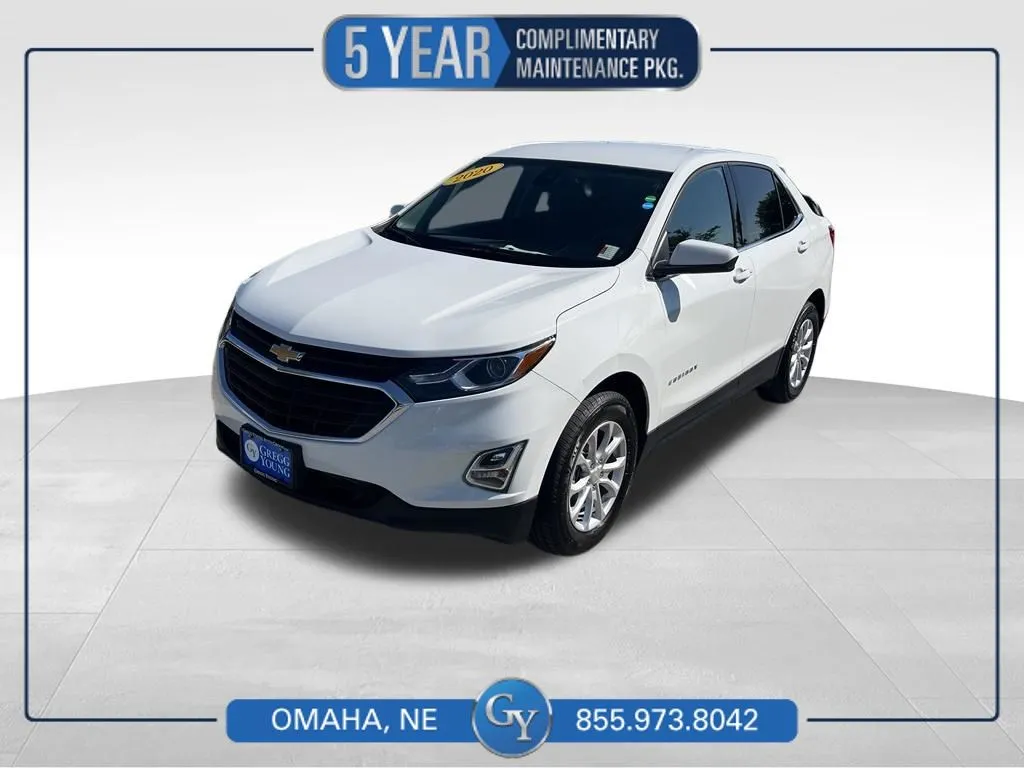 White 2020 Chevrolet Equinox LT for sale in Omaha, NE