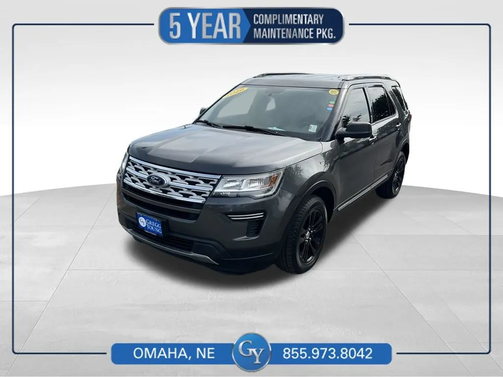 Gray 2019 Ford Explorer XLT for sale in Omaha, NE