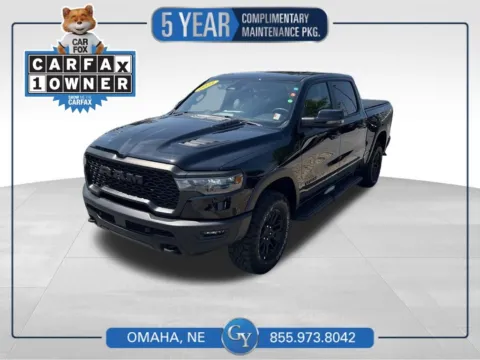 Black 2025 Ram 1500 Rebel for sale in Omaha, NE