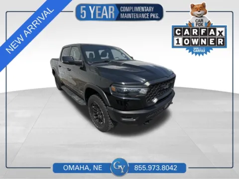 Black 2025 Ram 1500 Rebel for sale in Omaha, NE