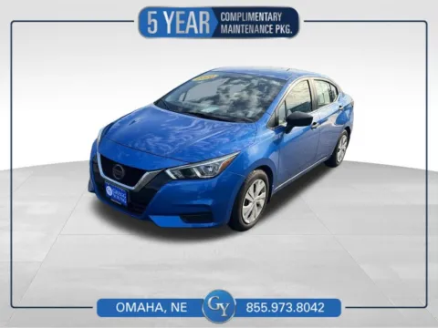 Blue 2020 Nissan Versa 1.6 S for sale in Omaha, NE