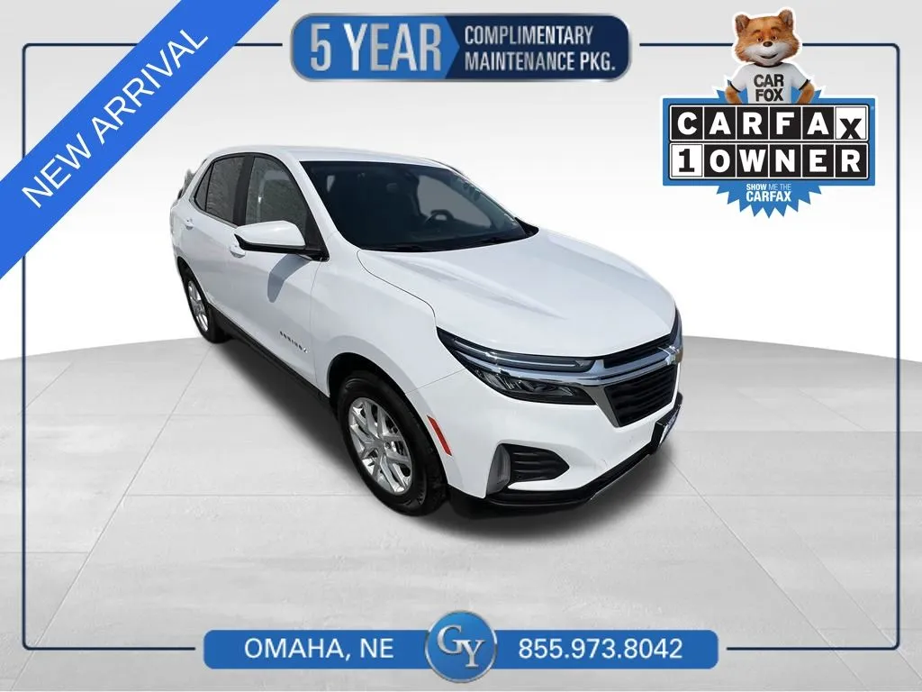 White 2024 Chevrolet Equinox LT for sale in Omaha, NE