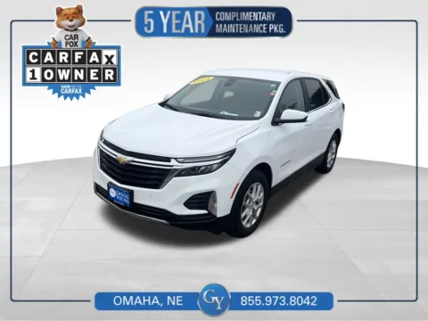 White 2024 Chevrolet Equinox LT for sale in Omaha, NE