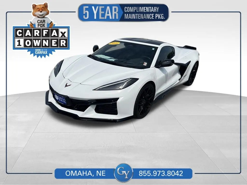 White 2025 Chevrolet Corvette Z06 for sale in Omaha, NE