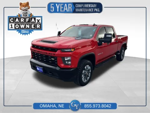 Red 2023 Chevrolet Silverado 2500 HD Custom for sale in Omaha, NE