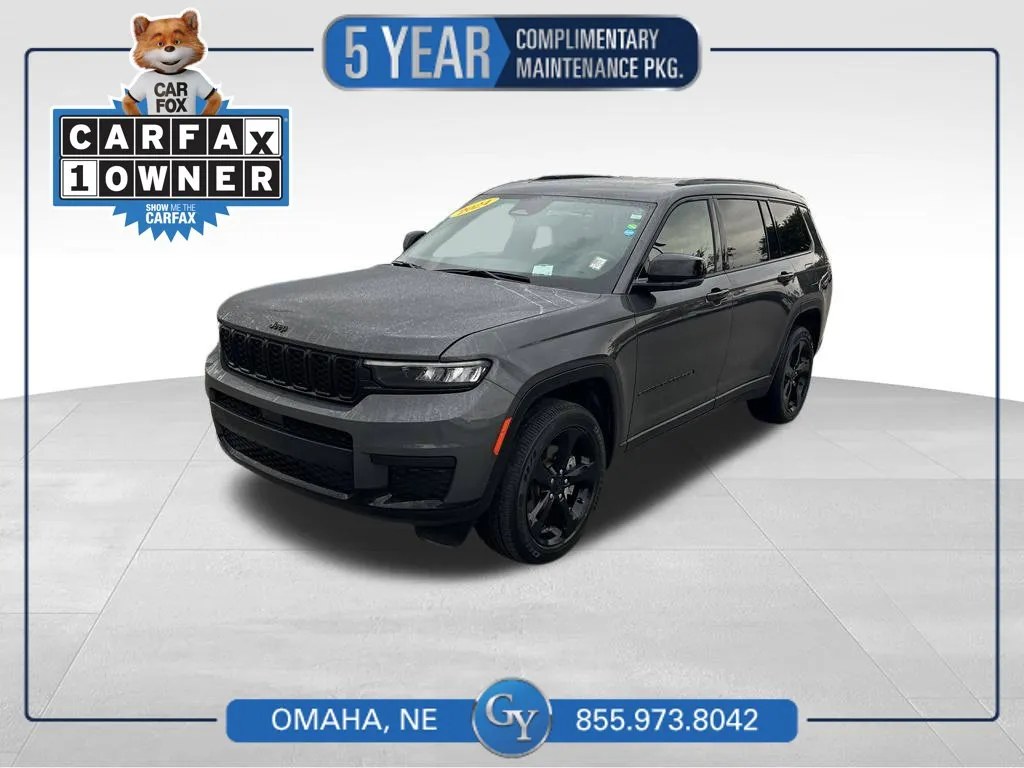 Gray 2024 Jeep Grand Cherokee L Altitude X for sale in Omaha, NE