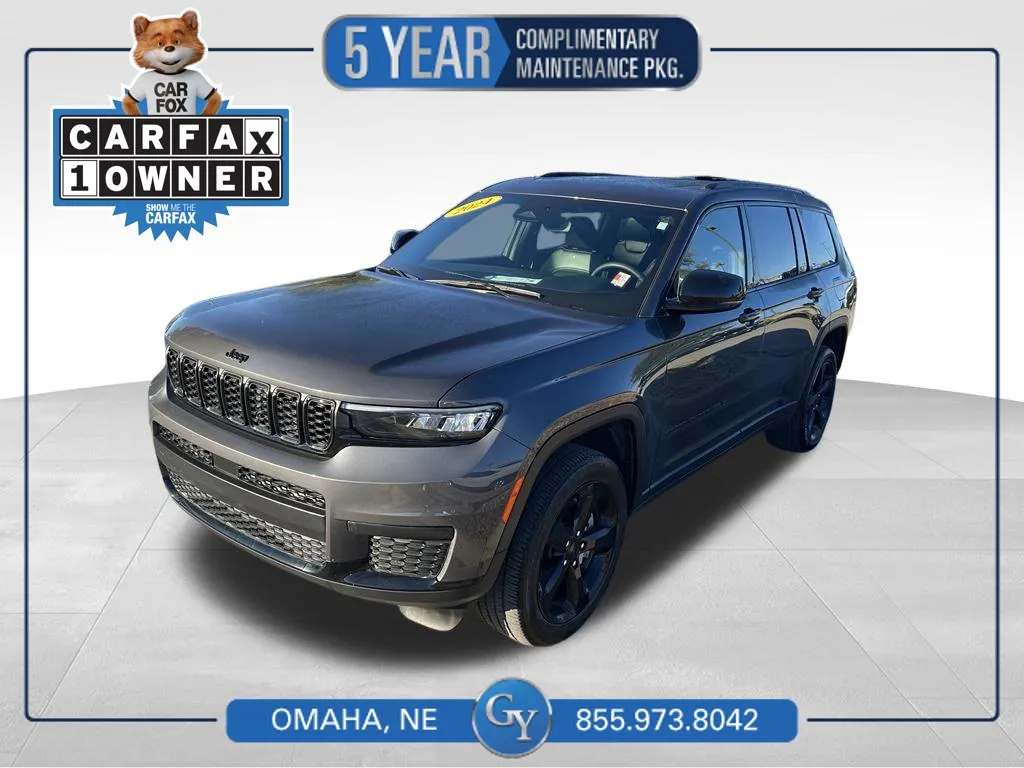 Gray 2024 Jeep Grand Cherokee L Altitude X for sale in Omaha, NE