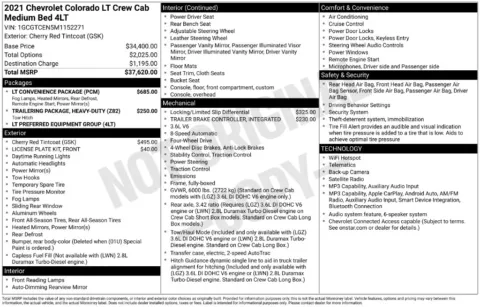 Photos of 2021 Chevrolet Colorado LT for sale in Omaha, NE at Gregg Young Chevrolet of Omaha