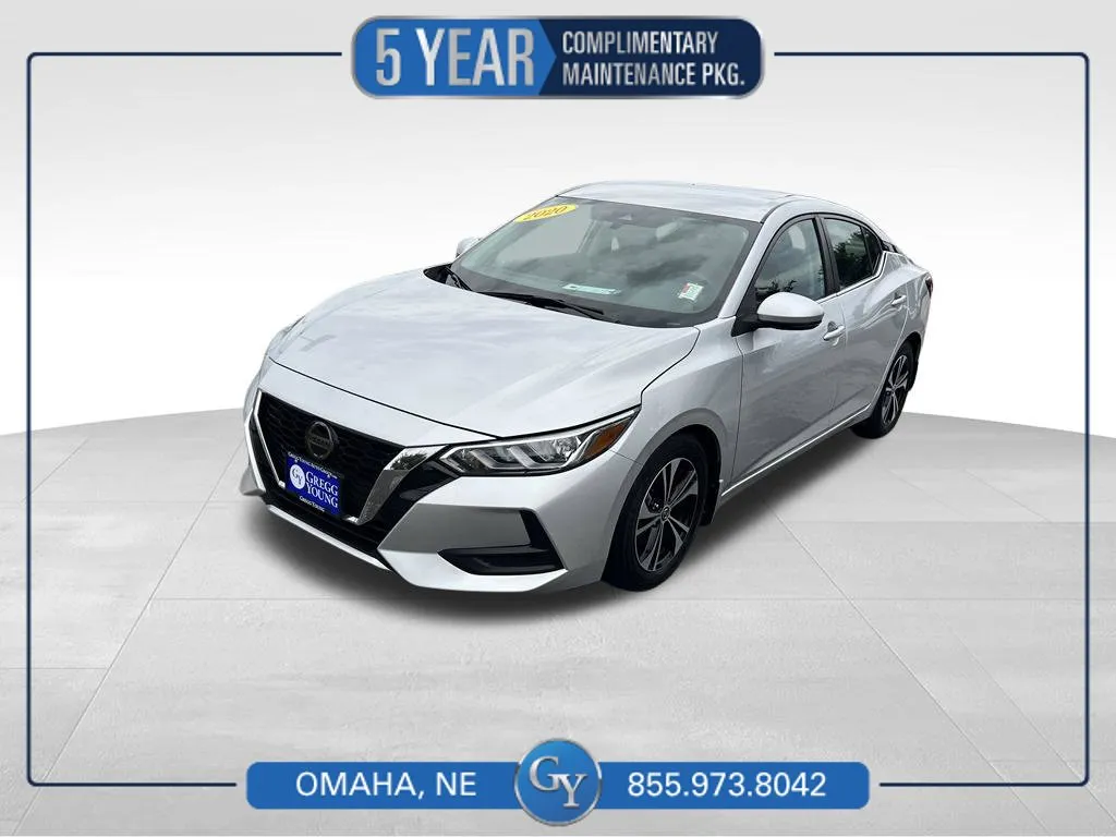 Silver 2020 Nissan Sentra SV for sale in Omaha, NE