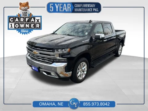 Black 2020 Chevrolet Silverado 1500 LTZ for sale in Omaha, NE
