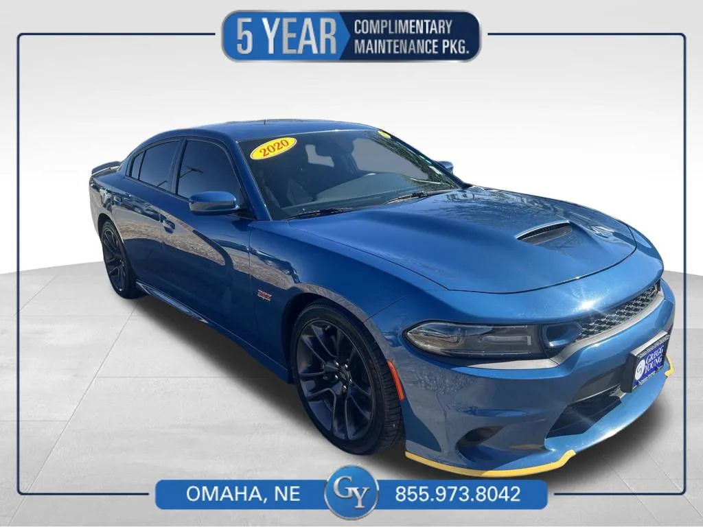 Blue 2020 Dodge Charger R T Scat Pack for sale in Omaha, NE