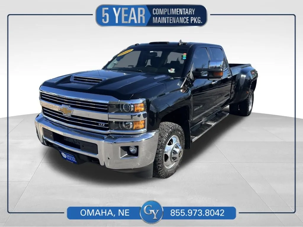 Black 2019 Chevrolet Silverado 3500HD LTZ for sale in Omaha, NE