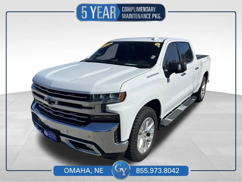 White 2019 Chevrolet Silverado 1500 LTZ for sale in Omaha, NE