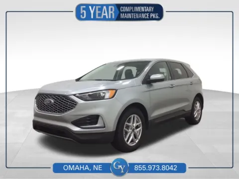 Silver 2024 Ford Edge SEL for sale in Omaha, NE