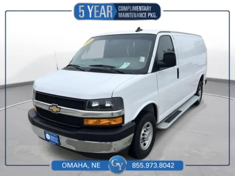 White 2024 Chevrolet Express Cargo Van Work Van for sale in Omaha, NE